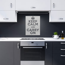Load image into Gallery viewer, Keep Calm Carry On Steel Sign