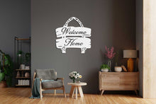 Load image into Gallery viewer, Welcome Home Steel Wall Art