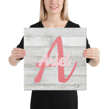Load image into Gallery viewer, Baby Pink Canvas Monogram