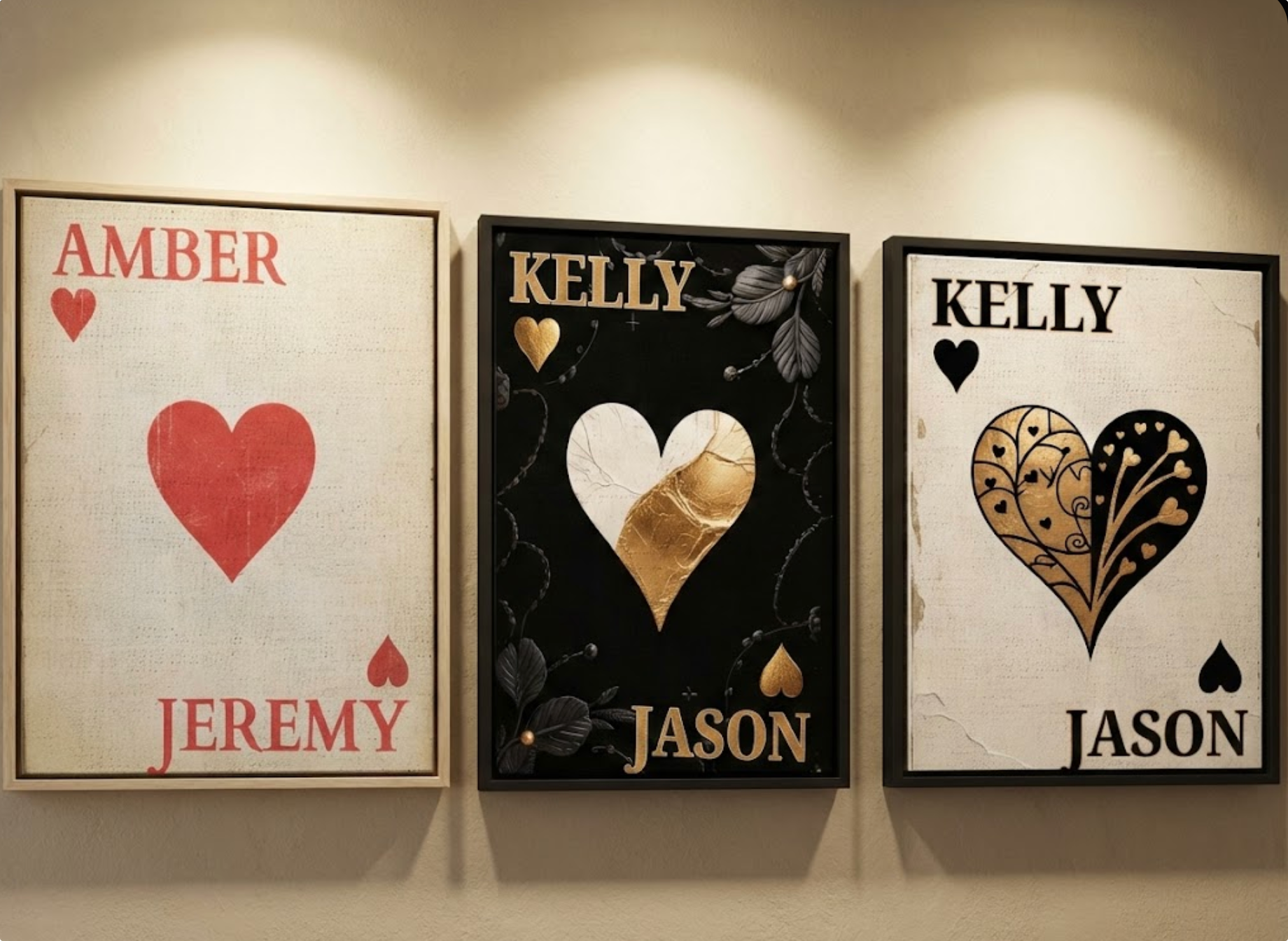 Romantic Playing Card Collection