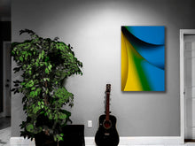 Load image into Gallery viewer, Fine Art Photography Abstract The Blues &amp; Yellows