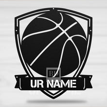 Load image into Gallery viewer, BASKETBALL MONOGRAM (CUSTOMIZABLE)