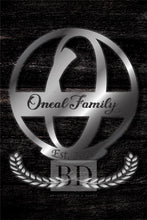 Load image into Gallery viewer, O Summer Table and Iron Monogram Dark