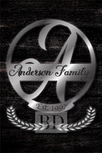 Load image into Gallery viewer, A Summer Table and Iron Monogram Dark