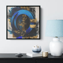 Load image into Gallery viewer, Abstraction Portal Square Blue 01