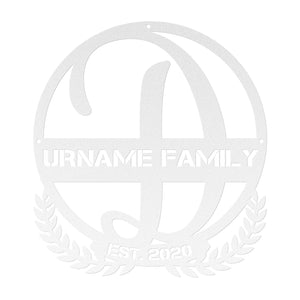 D Summer Table Steel Monogram