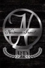 Load image into Gallery viewer, N Summer Table and Iron Monogram Dark