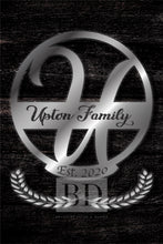 Load image into Gallery viewer, U Summer Table and Iron Monogram Dark