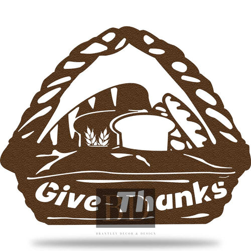 Rustic Give Thanks Basket