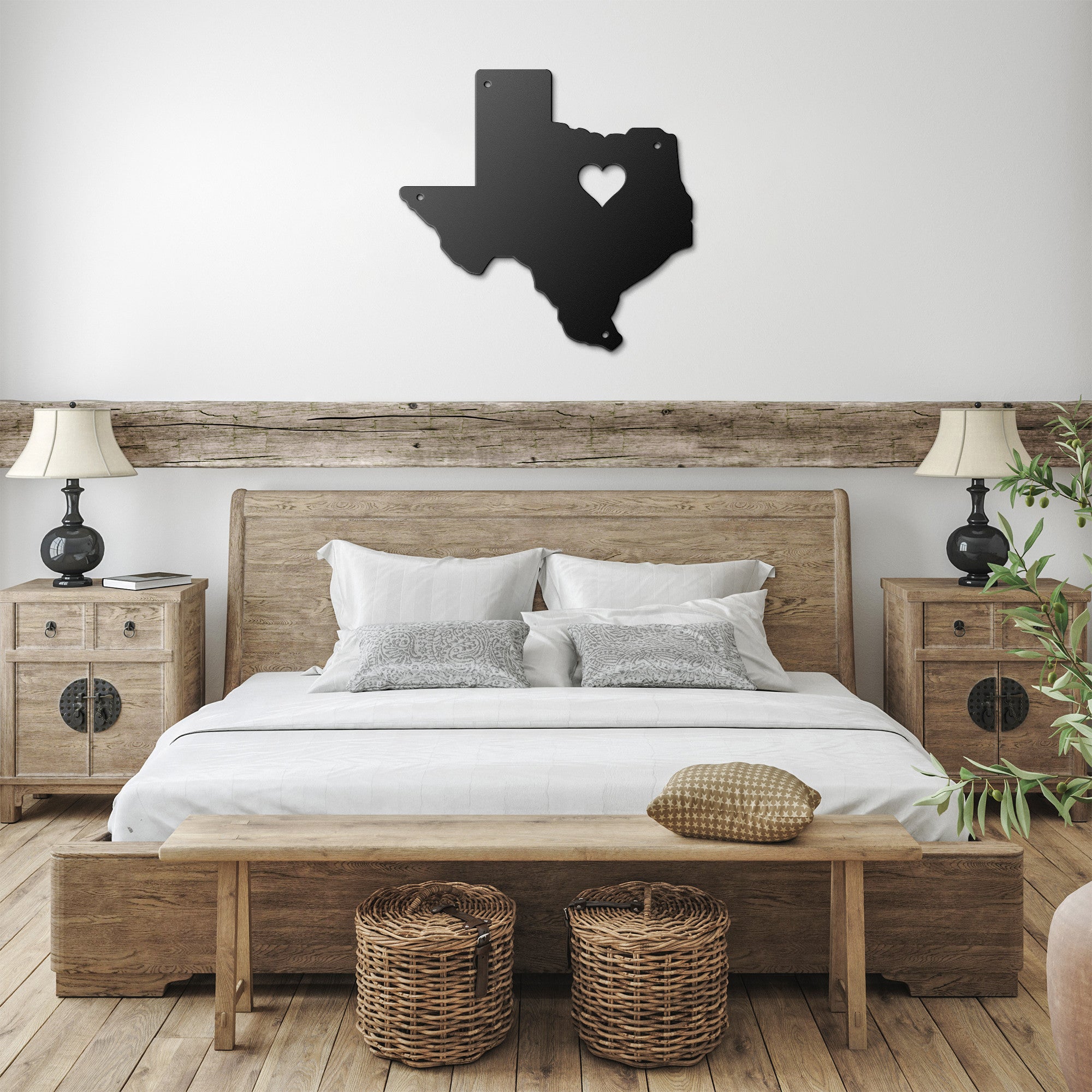 I Love Dallas Steel Wall Art