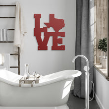 Load image into Gallery viewer, Love Texas Steel Wall Art