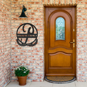 P Summer Table Steel Monogram