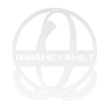 Load image into Gallery viewer, O Summer Table Steel Monogram