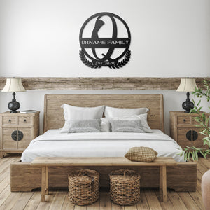Q Summer Table Steel Monogram