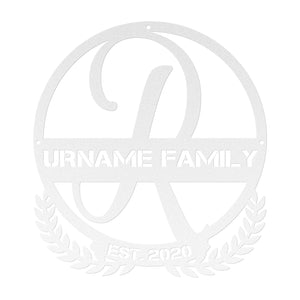 R Summer Table Steel Monogram