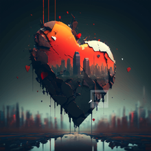Load image into Gallery viewer, Road Break Heartscape 02