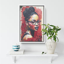 Load image into Gallery viewer, Sheila On Page _abstract Red
