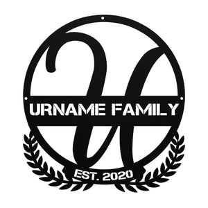 U Summer Table Steel Monogram