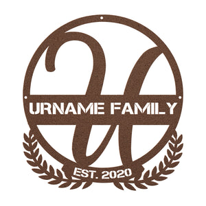 U Summer Table Steel Monogram