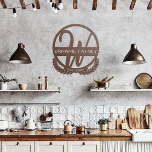 W Summer Table Steel Monogram