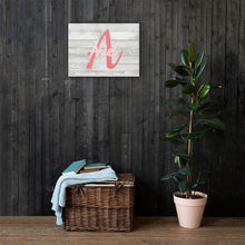 Load image into Gallery viewer, Baby Pink Canvas Monogram